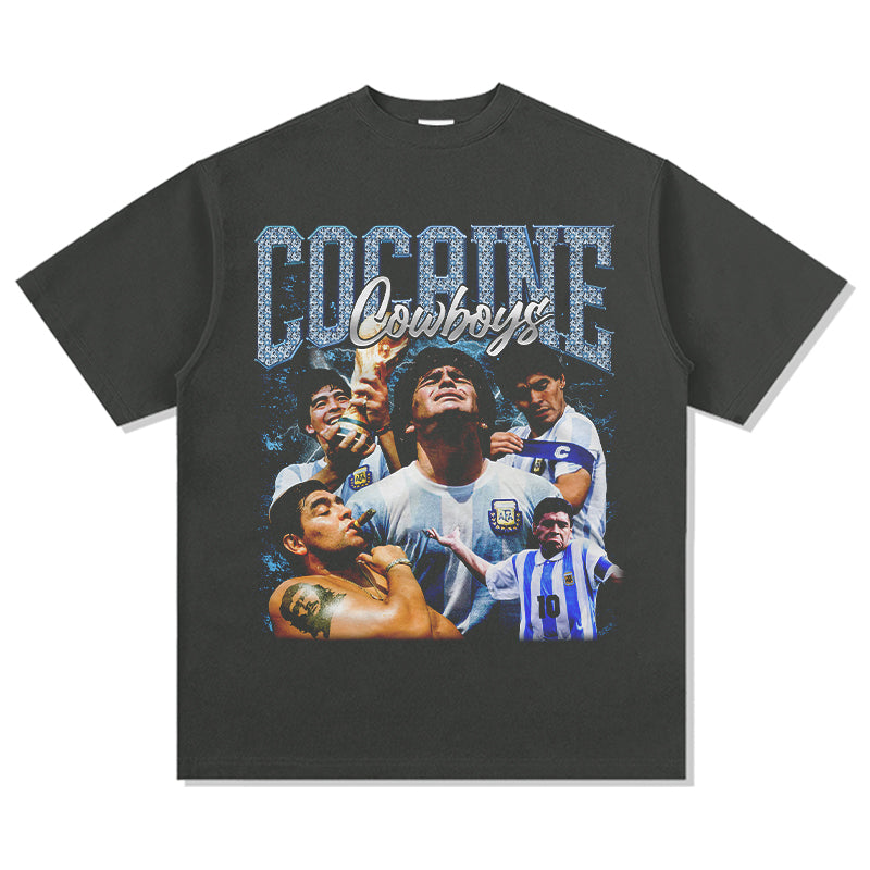 Cocaine Cowboys By Diego Maradona Tee Hoodie, Sweatshirt | CoreVibeTees.com (Image 2)