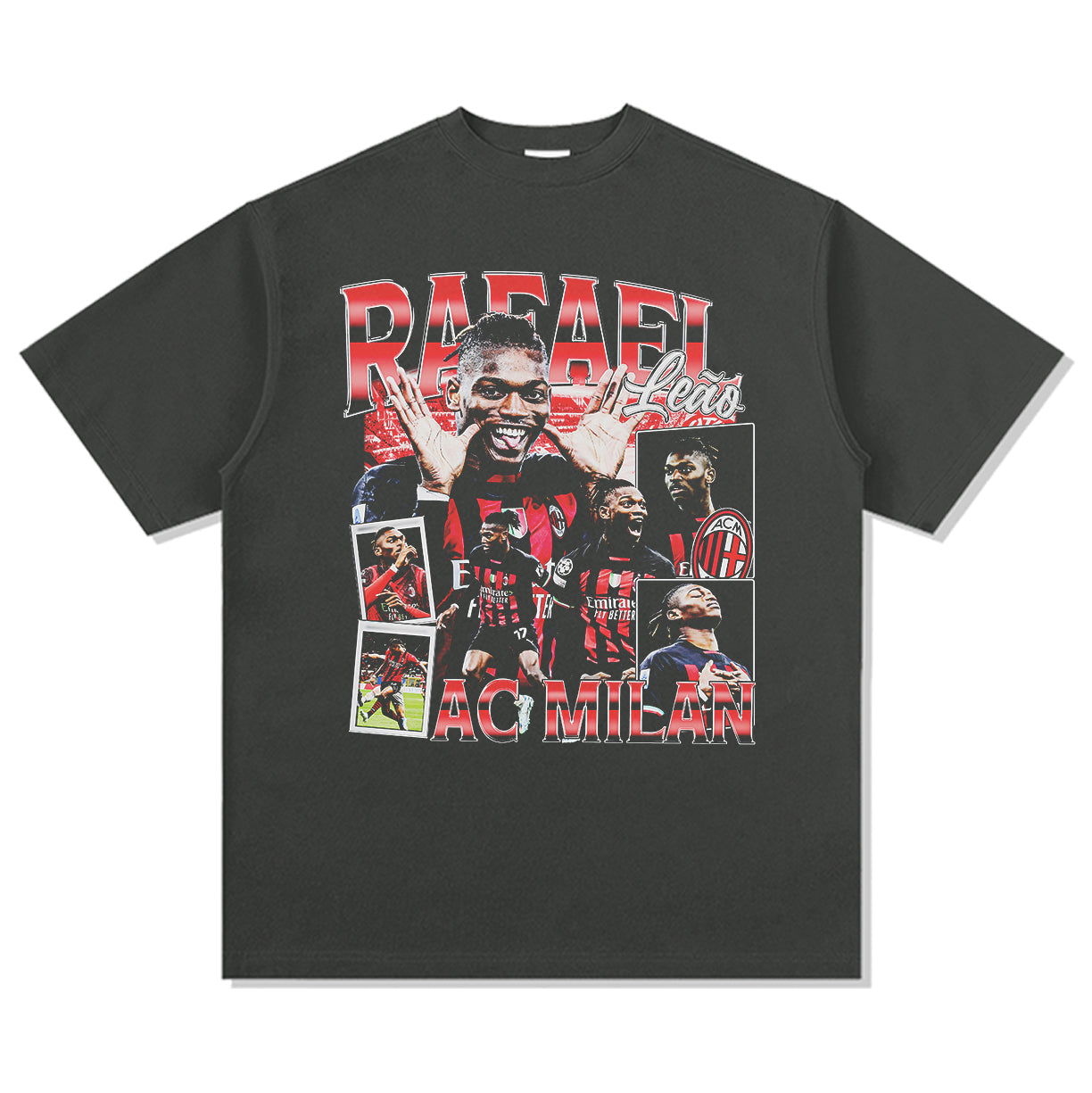 Ac Milan By Rafael LeÃ£o Tee Hoodie, Sweatshirt | CoreVibeTees.com (Image 2)