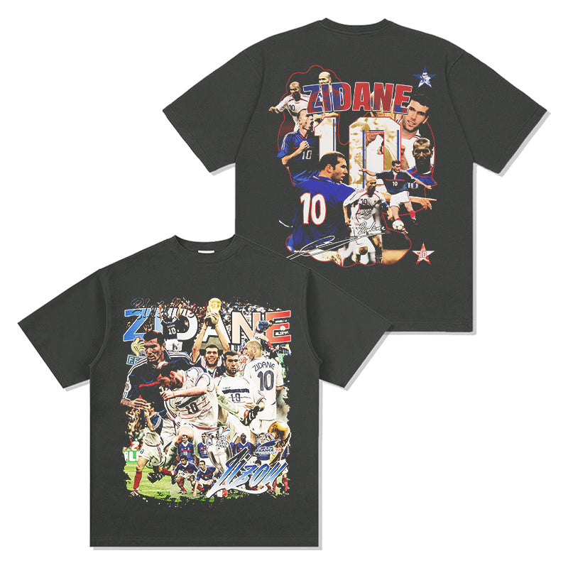 Zinedine Zidane â€œSignatureâ€Â TEE Hoodie, Sweatshirt | CoreVibeTees.com (Image 2)