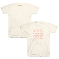 If Words Were Flowers Tee (Natural) Hoodie, Sweatshirt | CoreVibeTees.com