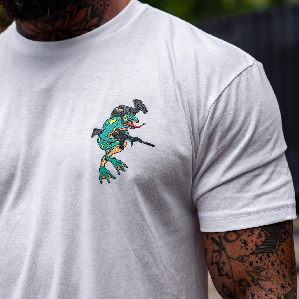 Let's Get Froggy Operator Style Men's  T-Shirt Hoodie, Sweatshirt | CoreVibeTees.com (Image 5)