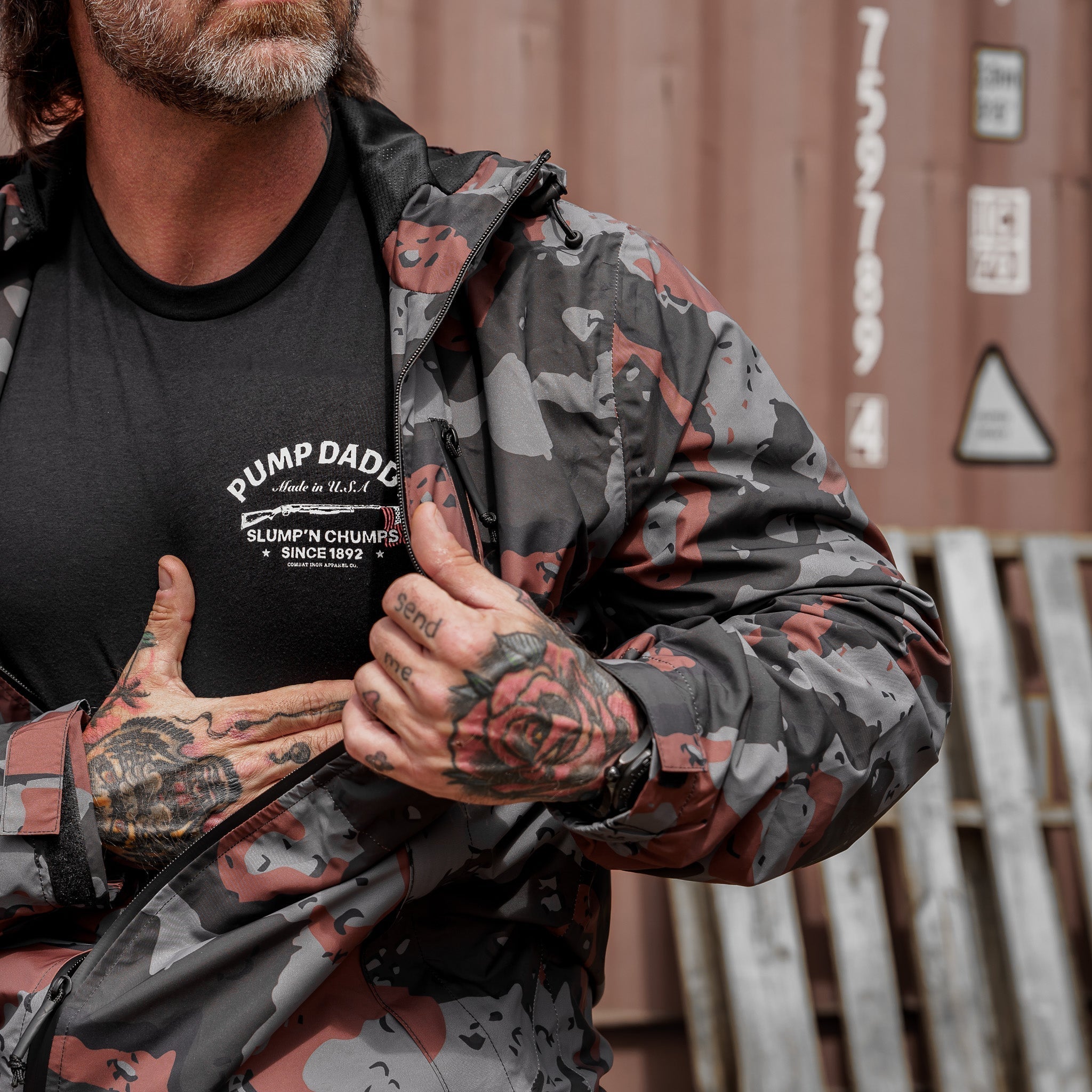 Pump Daddy Original Men's T-Shirt Hoodie, Sweatshirt | CoreVibeTees.com (Image 5)