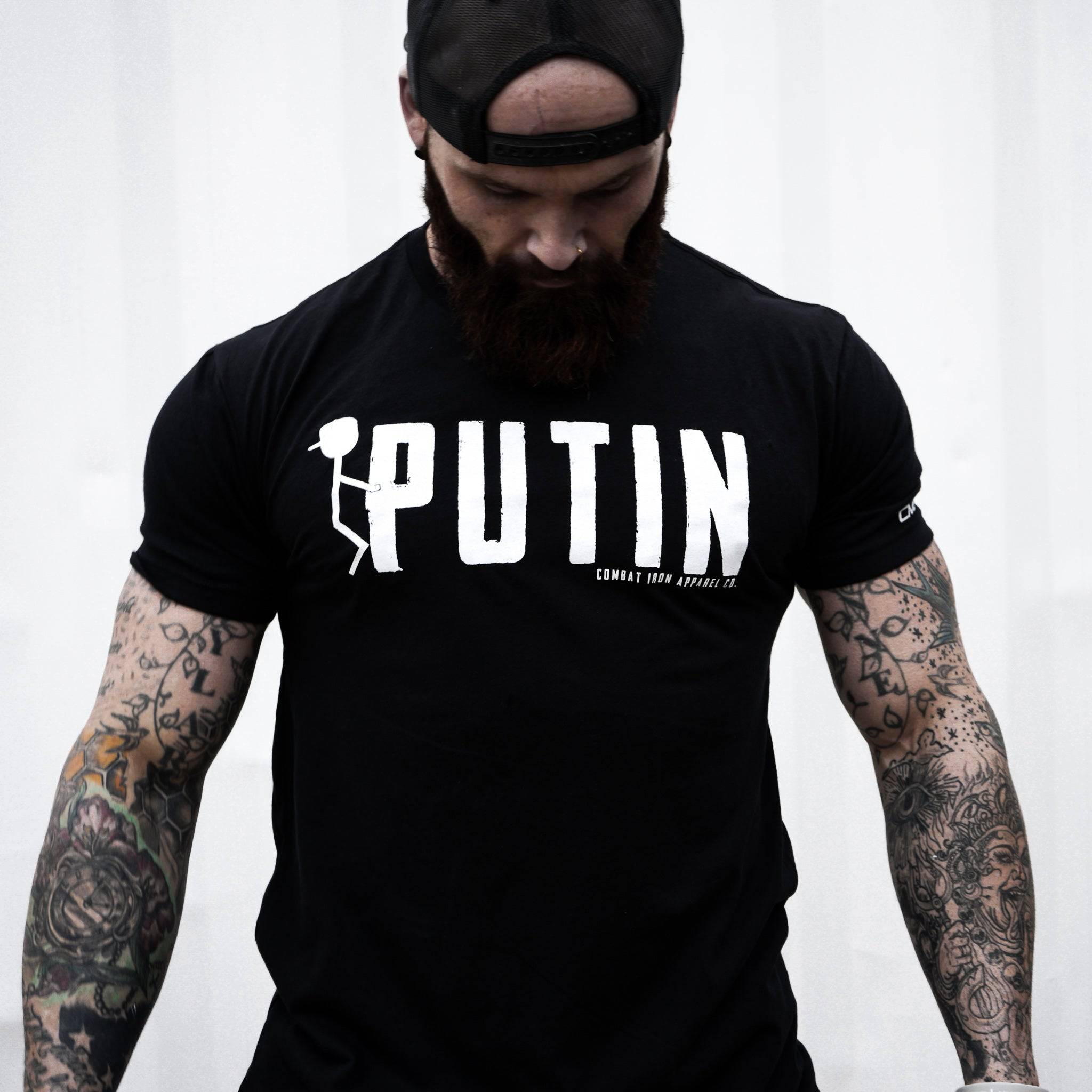 Fuck Putin Men's T-Shirt Hoodie, Sweatshirt | CoreVibeTees.com (Image 2)
