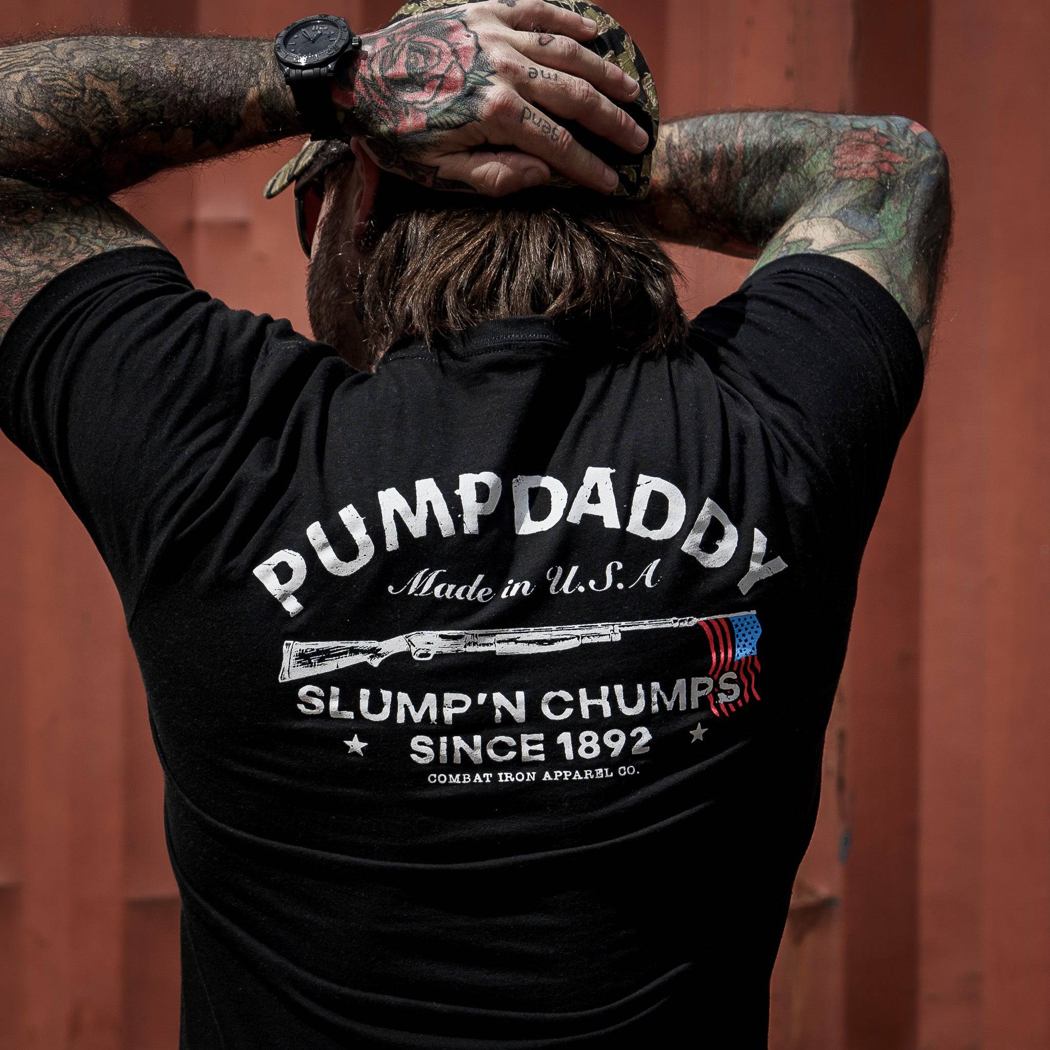 Pump Daddy Original Men's T-Shirt Hoodie, Sweatshirt | CoreVibeTees.com (Image 4)
