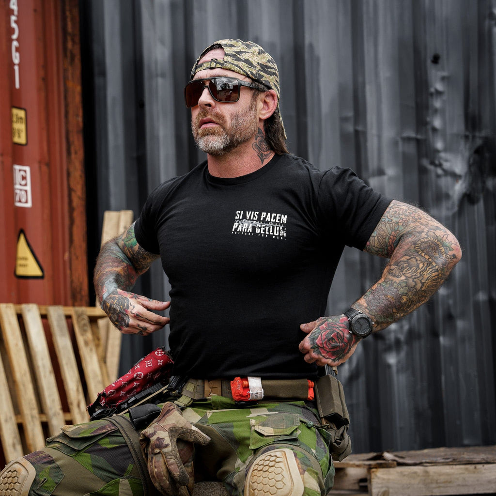 If You Want Peace Prepare For War. | SI VIS PACEM PARA BELLUM Men's T-Shirt Hoodie, Sweatshirt | CoreVibeTees.com (Image 5)