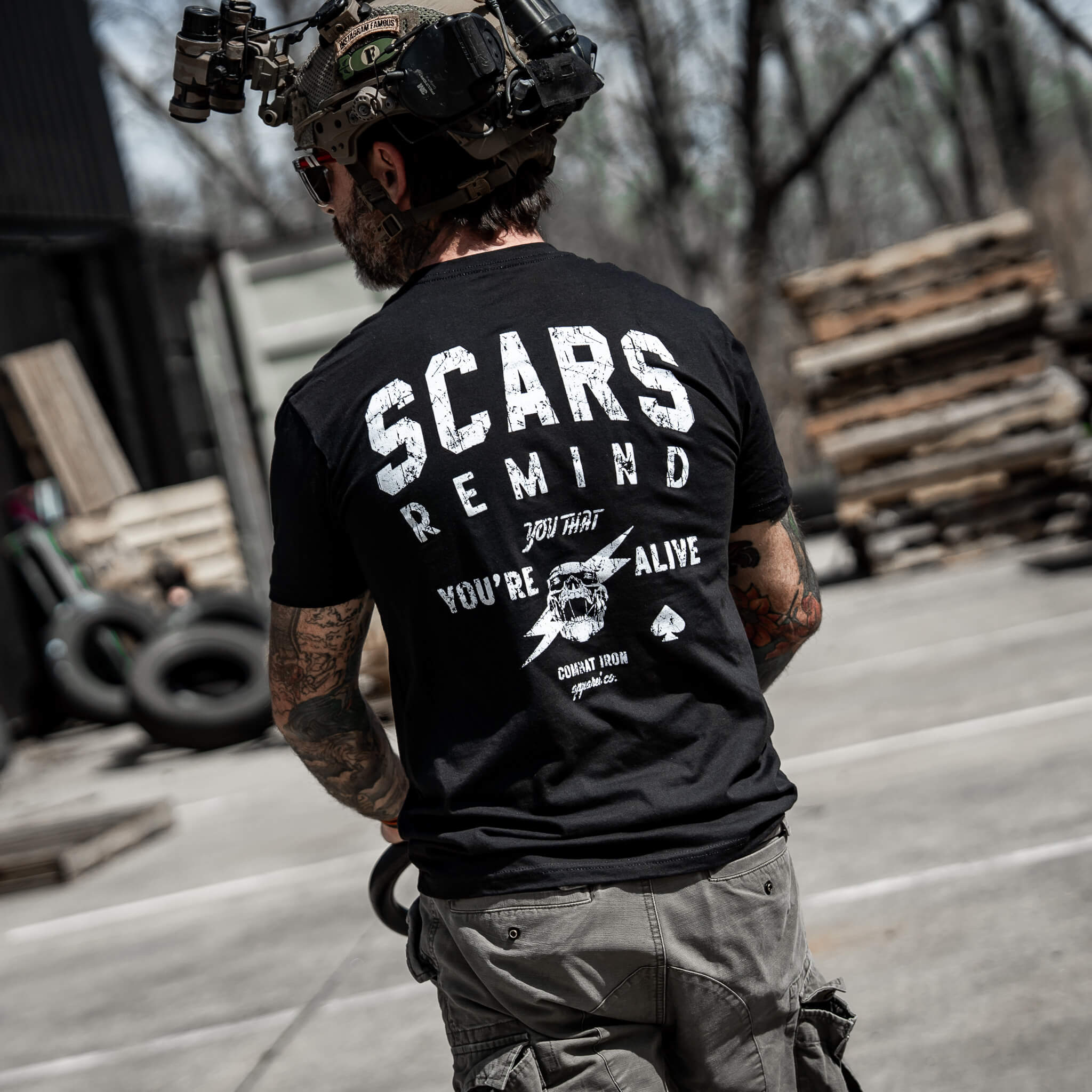 Scars Remind You That You're Alive Men's T-Shirt Hoodie, Sweatshirt | CoreVibeTees.com (Image 5)