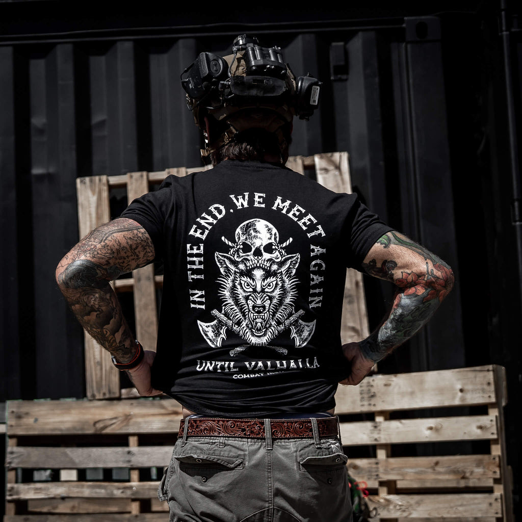 In the End, we meet Again | Unit Valhalla Men's T-Shirt Hoodie, Sweatshirt | CoreVibeTees.com (Image 5)