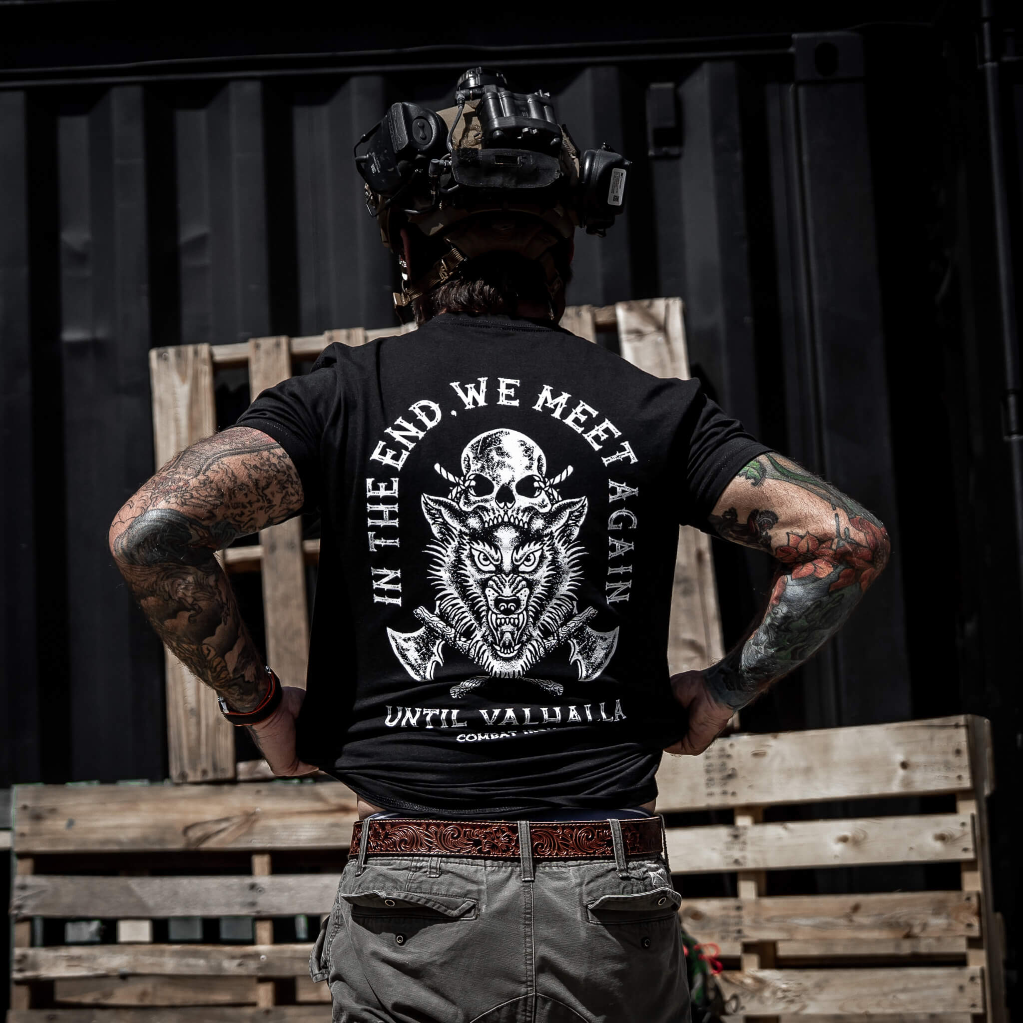 In the End, we meet Again | Unit Valhalla Men's T-Shirt Hoodie, Sweatshirt | CoreVibeTees.com (Image 5)