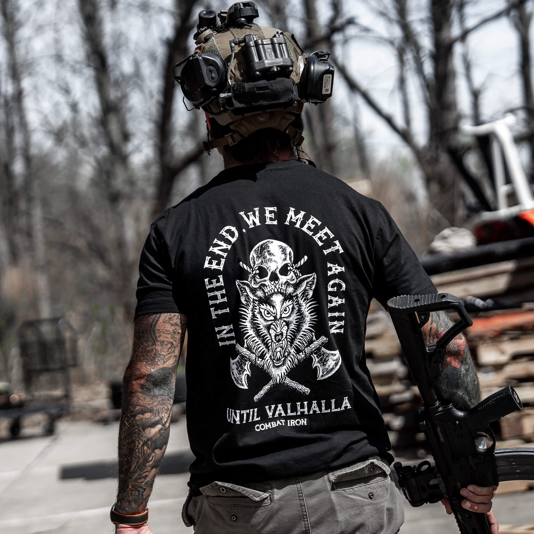 In the End, we meet Again | Unit Valhalla Men's T-Shirt Hoodie, Sweatshirt | CoreVibeTees.com (Image 3)