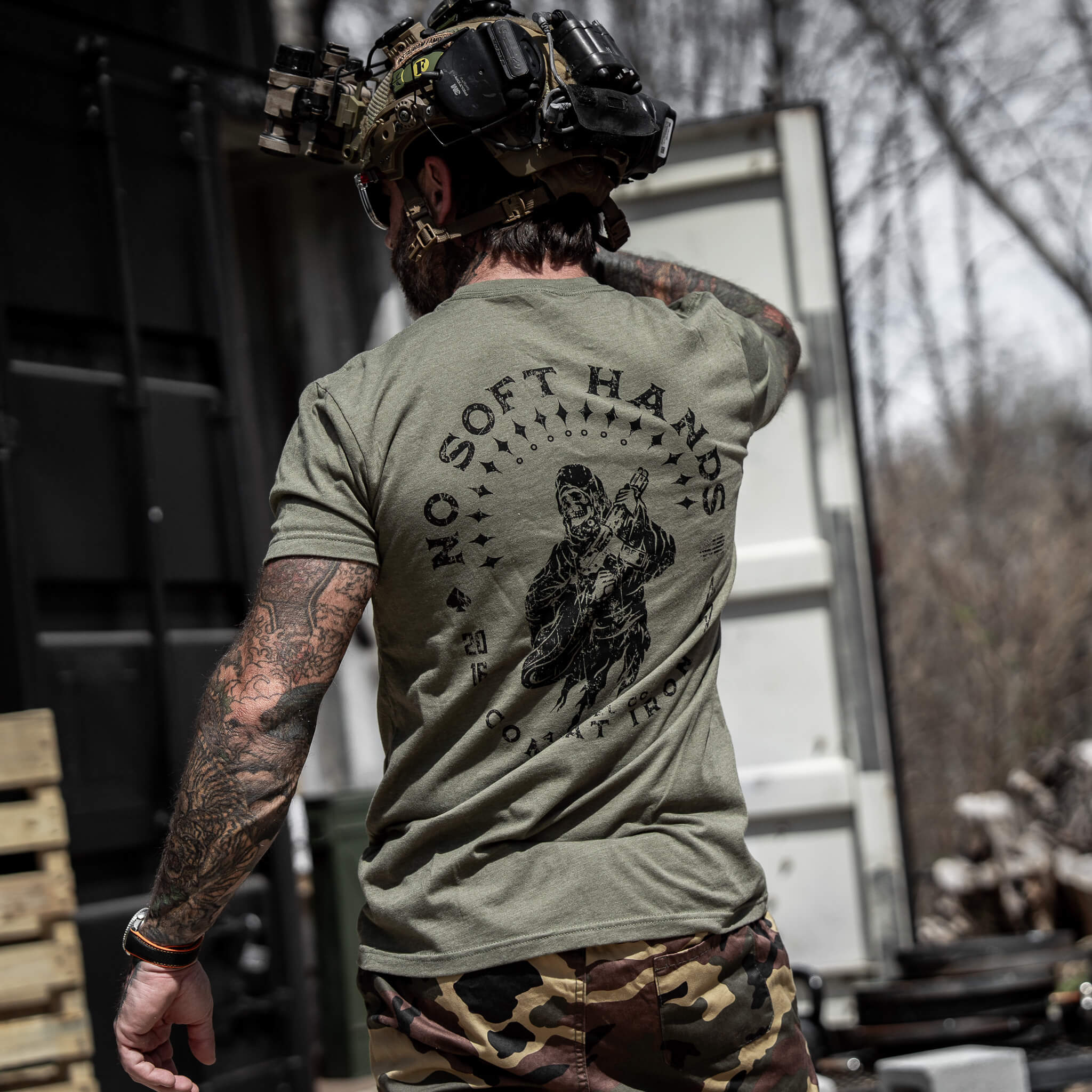 No Soft Hands Reaper Men's T-Shirt Hoodie, Sweatshirt | CoreVibeTees.com (Image 4)