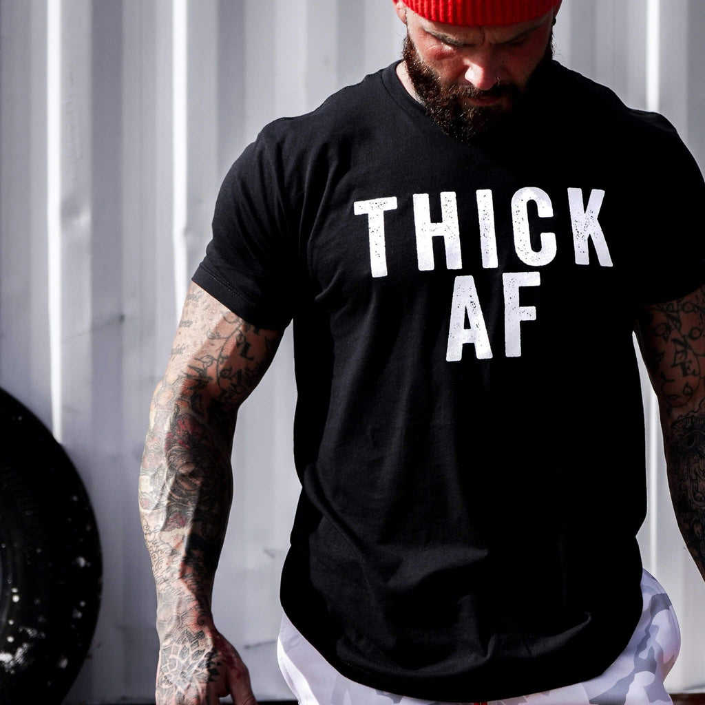 Thick AF Original Men's T-Shirt Hoodie, Sweatshirt | CoreVibeTees.com (Image 3)