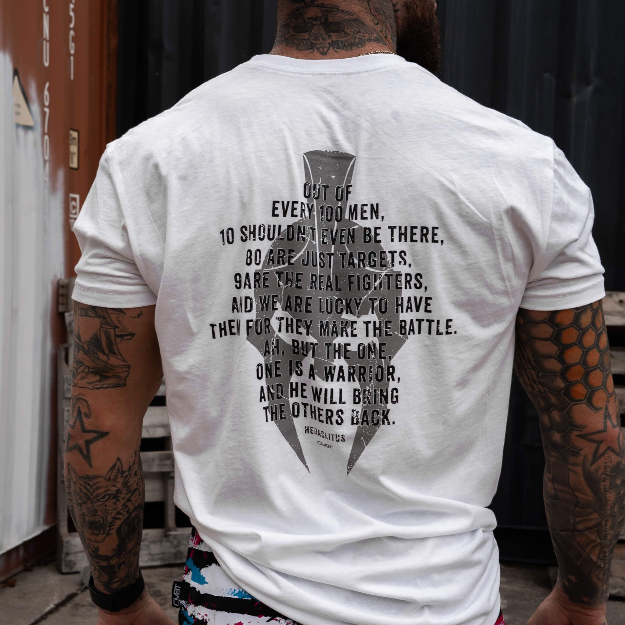 HERACLITUS WARRIOR MEN'S T-SHIRT Hoodie, Sweatshirt | CoreVibeTees.com (Image 3)