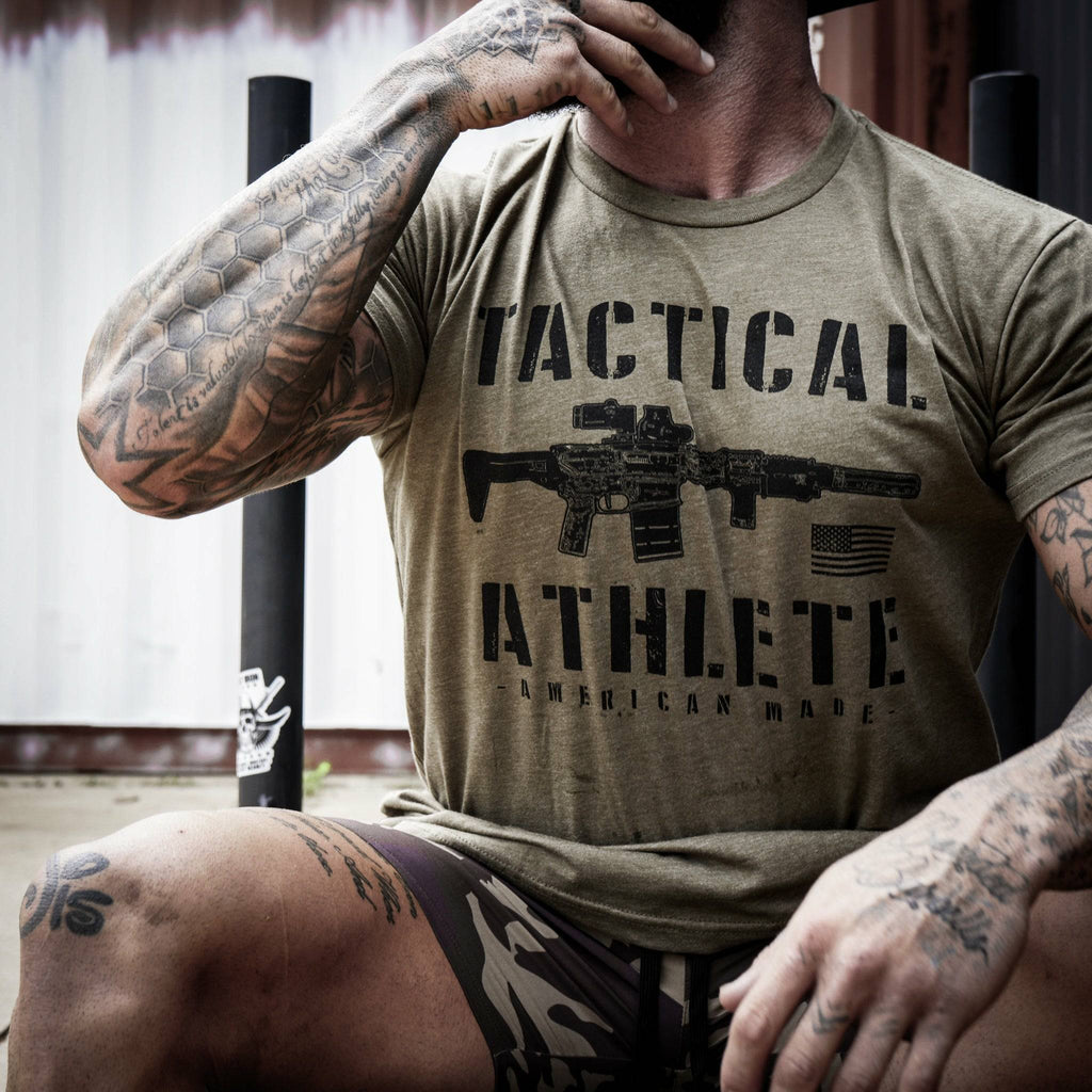 Tactical Athlete American Made Men's T-Shirt Hoodie, Sweatshirt | CoreVibeTees.com (Image 5)