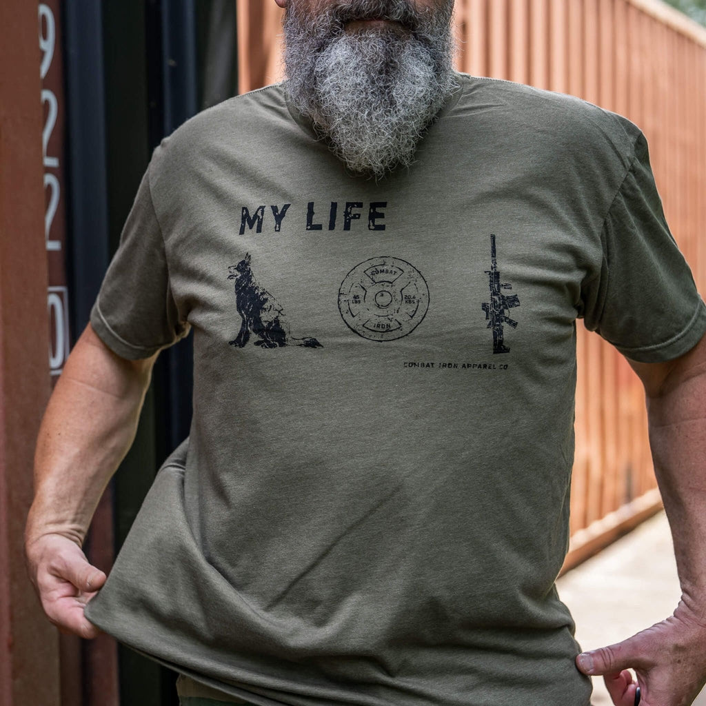 My Life Men's T-Shirt Hoodie, Sweatshirt | CoreVibeTees.com (Image 3)