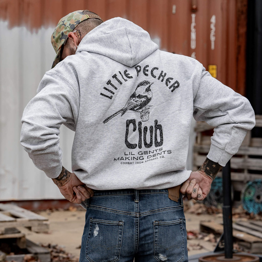 Little Pecker Club Fleece Lined Hoodie T-Shirts, Sweatshirt | CoreVibeTees.com (Image 2)