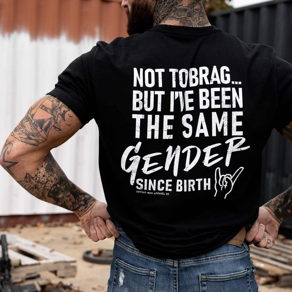 Same Gender Since Birth Men's T-Shirt Hoodie, Sweatshirt | CoreVibeTees.com (Image 2)