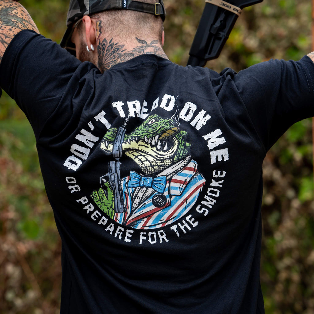 Don't Tread On Me Or Prepare For The Smoke Men's T-Shirt Hoodie, Sweatshirt | CoreVibeTees.com (Image 5)