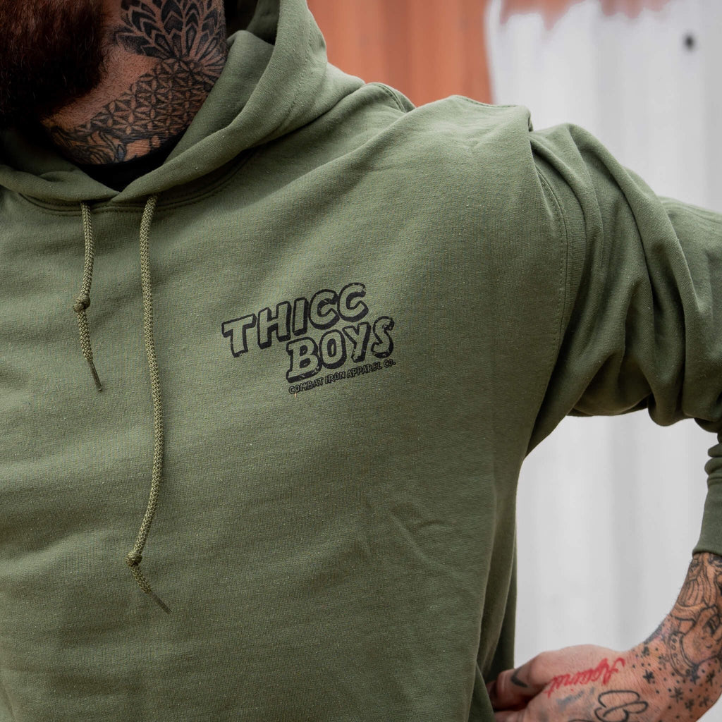 Thicc Boys Lifting Club Men's Hoodie T-Shirts, Sweatshirt | CoreVibeTees.com (Image 5)