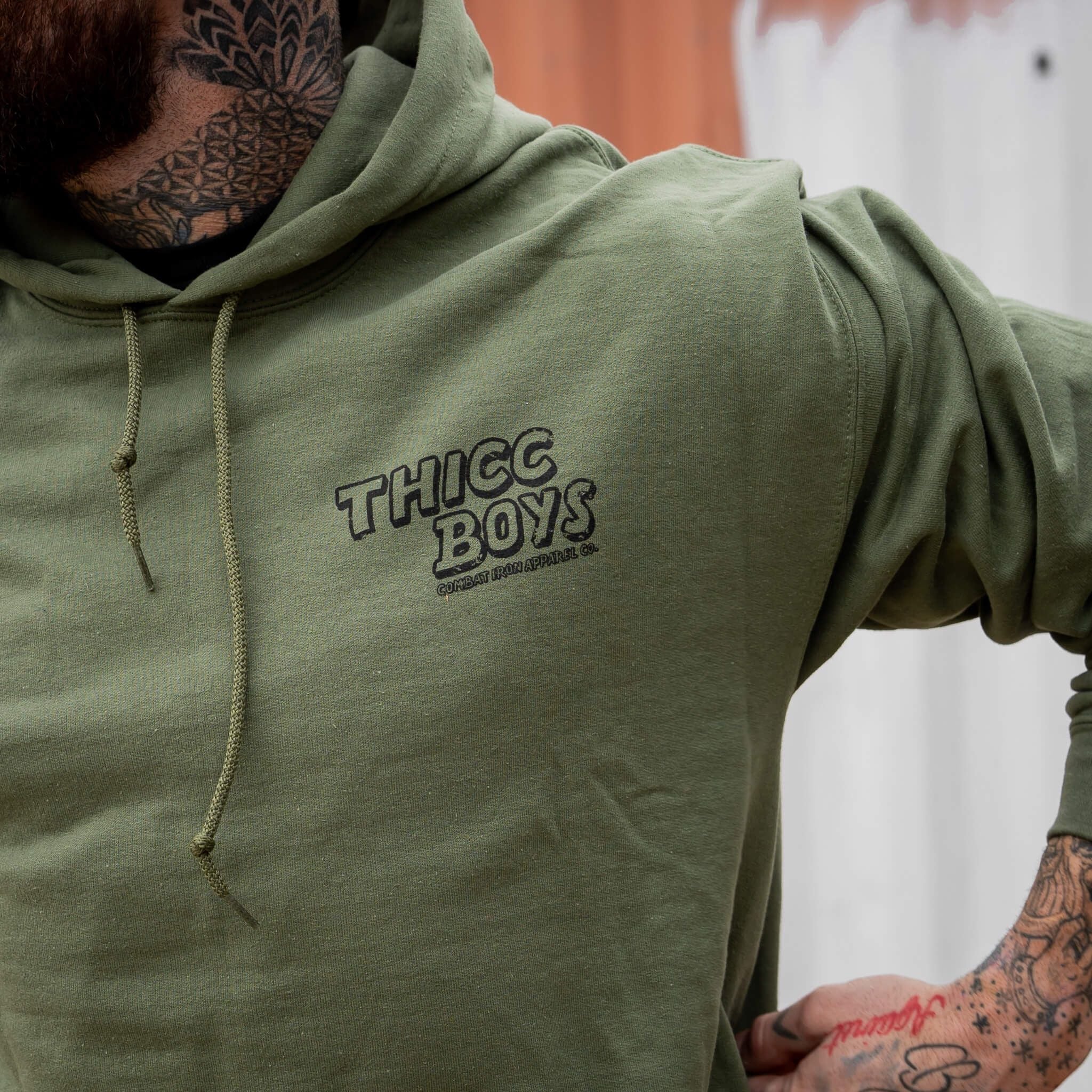 Thicc Boys Lifting Club Men's Hoodie T-Shirts, Sweatshirt | CoreVibeTees.com (Image 5)