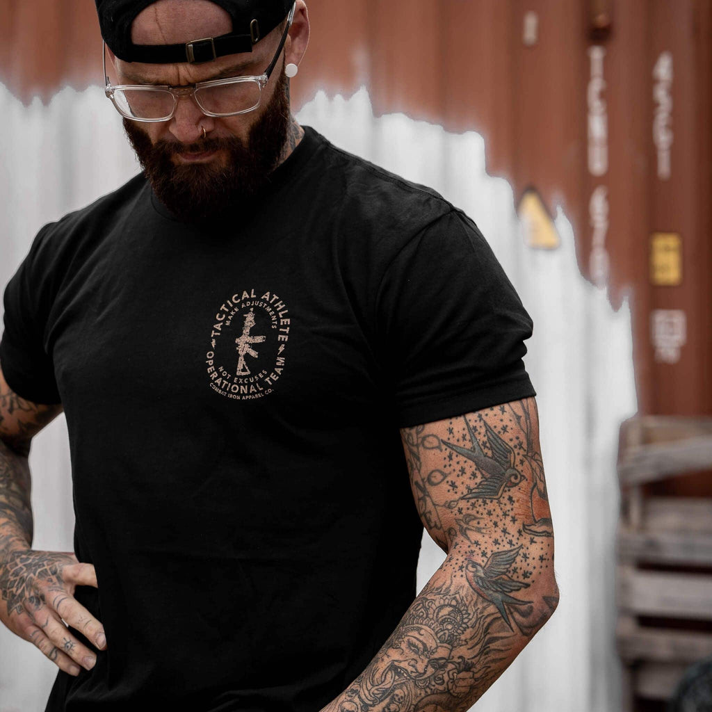 Tactical Athlete Operational Team Men's T-shirt Hoodie, Sweatshirt | CoreVibeTees.com (Image 3)