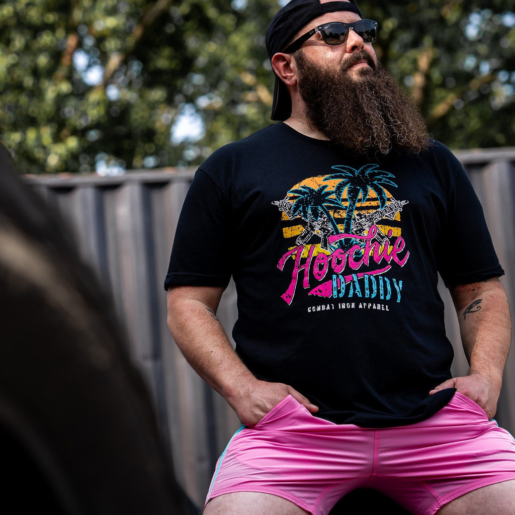 Hoochie Daddy Sunset Men's T-Shirt Hoodie, Sweatshirt | CoreVibeTees.com (Image 5)
