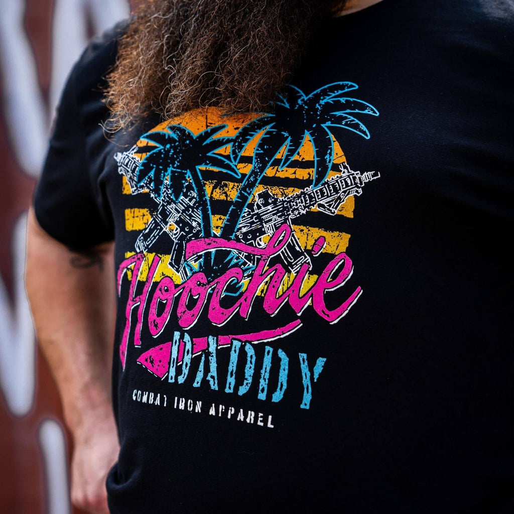 Hoochie Daddy Sunset Men's T-Shirt Hoodie, Sweatshirt | CoreVibeTees.com (Image 3)