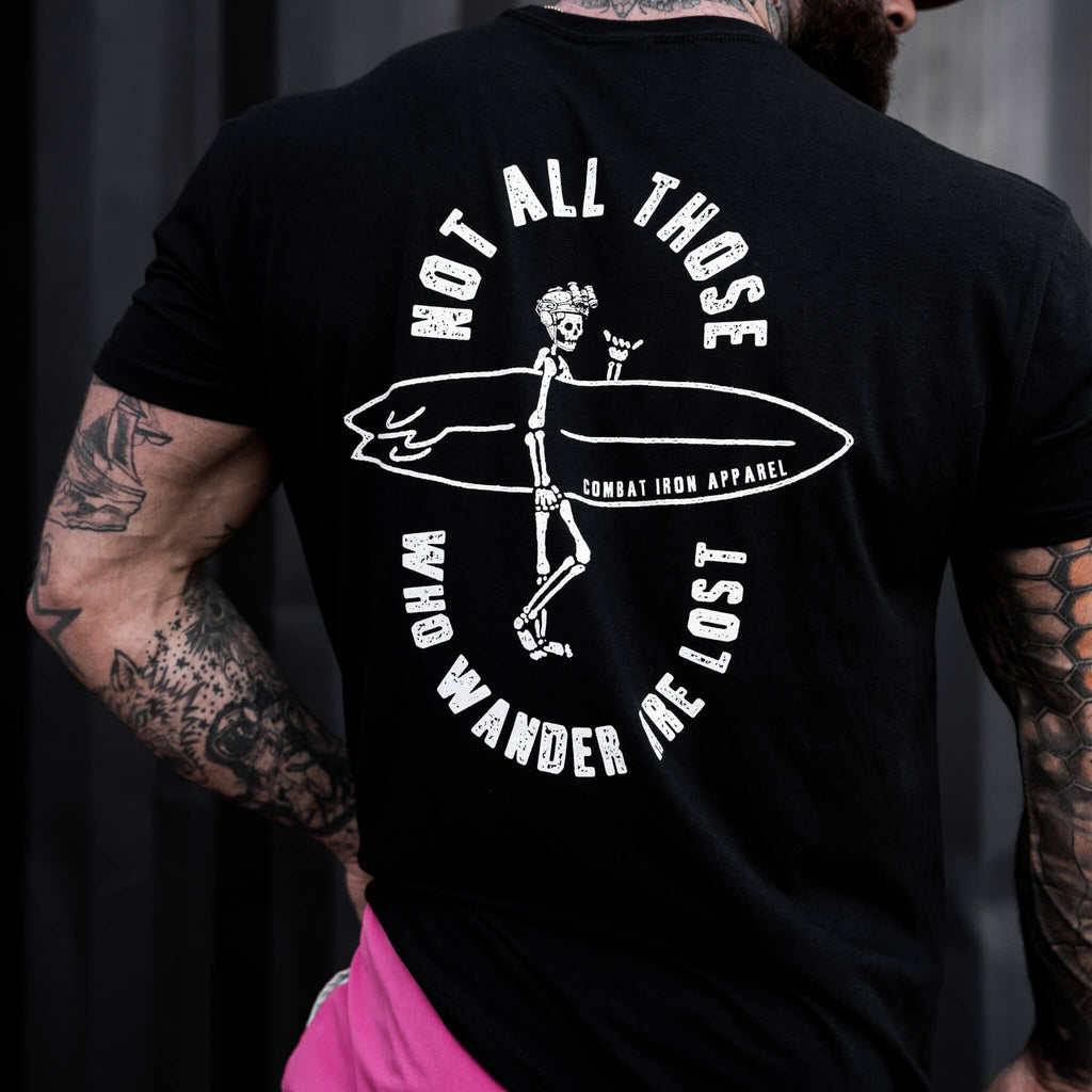 Not All Those Who Wonder Are Lost Men's T-Shirt Hoodie, Sweatshirt | CoreVibeTees.com (Image 4)