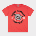 1992 Cincinnati Bearcats Basketball Vintage Heavyweight Tee Style001 Hoodie, Sweatshirt | CoreVibeTees.com (Image 1)