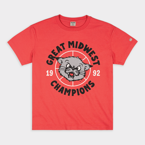 1992 Cincinnati Bearcats Basketball Vintage Heavyweight Tee Style001 Hoodie, Sweatshirt | CoreVibeTees.com (Image 1)