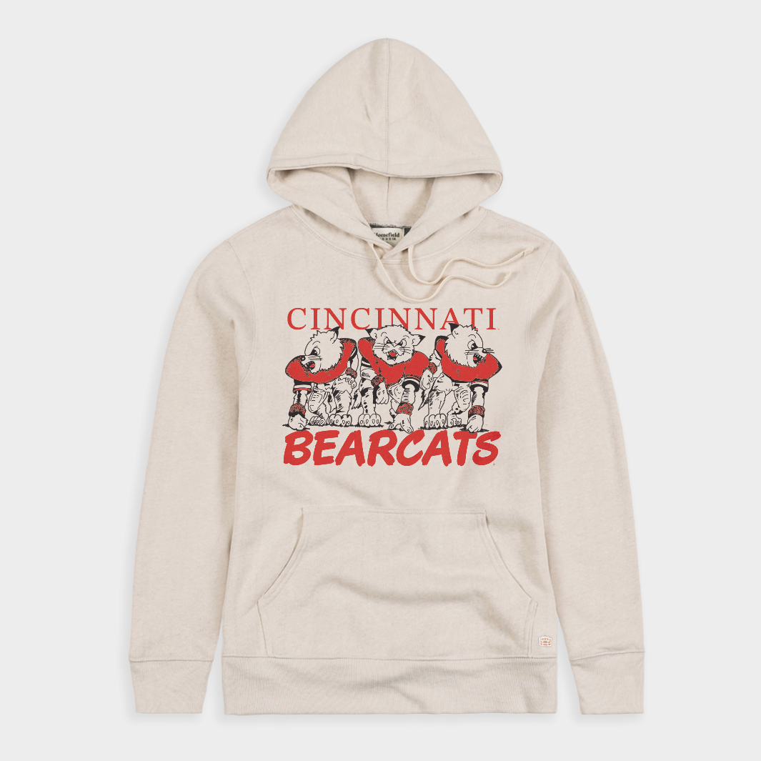 Cincinnati Bearcats Vintage Football Cats Hoodie T-Shirts, Sweatshirt | CoreVibeTees.com