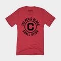 Cincy Red and Black Shall Reign Vintage Basketball Tee Hoodie, Sweatshirt | CoreVibeTees.com