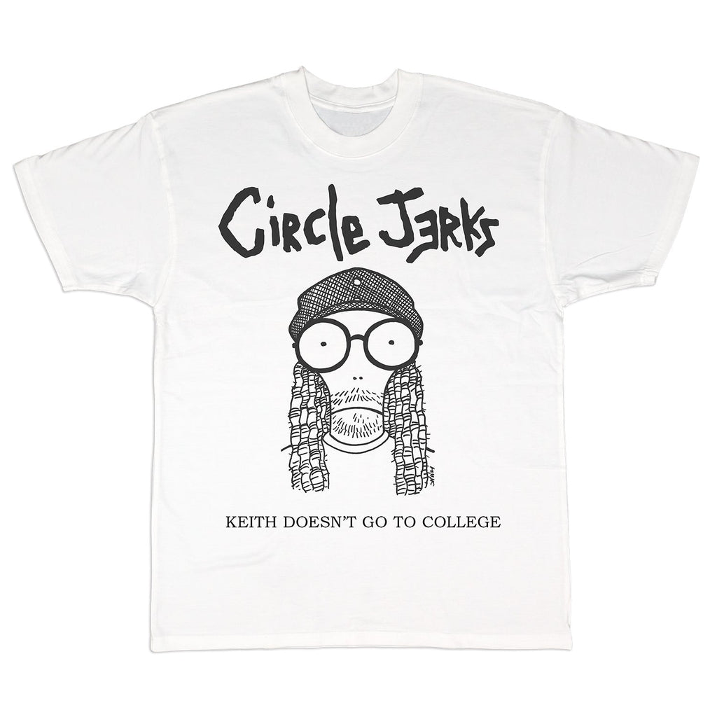Keith Doesn't Go To College T-Shirt (White) Hoodie, Sweatshirt | CoreVibeTees.com