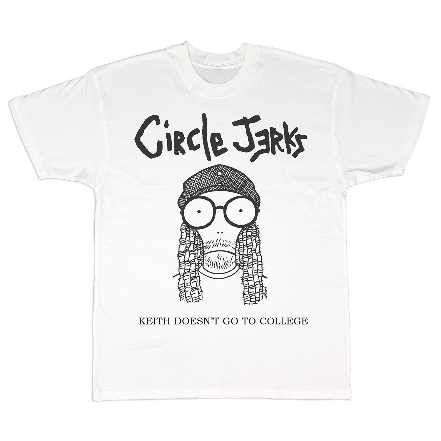 Keith Doesn't Go To College T-Shirt (White) Hoodie, Sweatshirt | CoreVibeTees.com