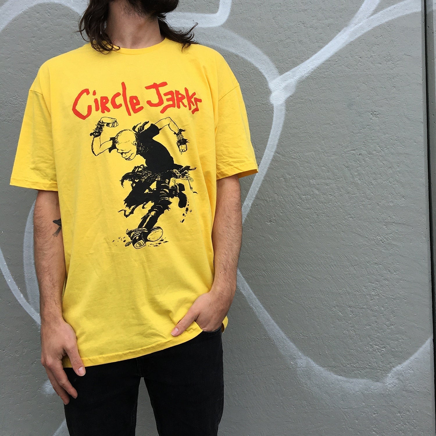 Skankman Outline Tee (Daisy) Hoodie, Sweatshirt | CoreVibeTees.com (Image 2)