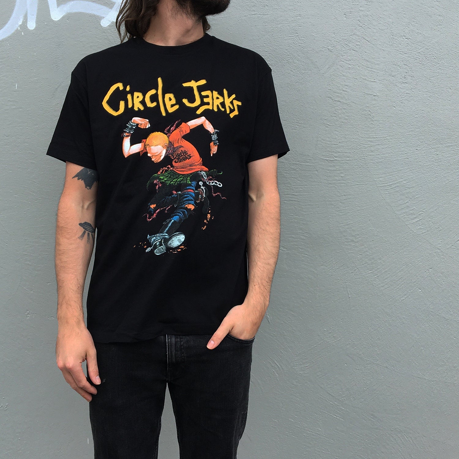 Full Colour Skankman Tee (Black) Hoodie, Sweatshirt | CoreVibeTees.com (Image 2)