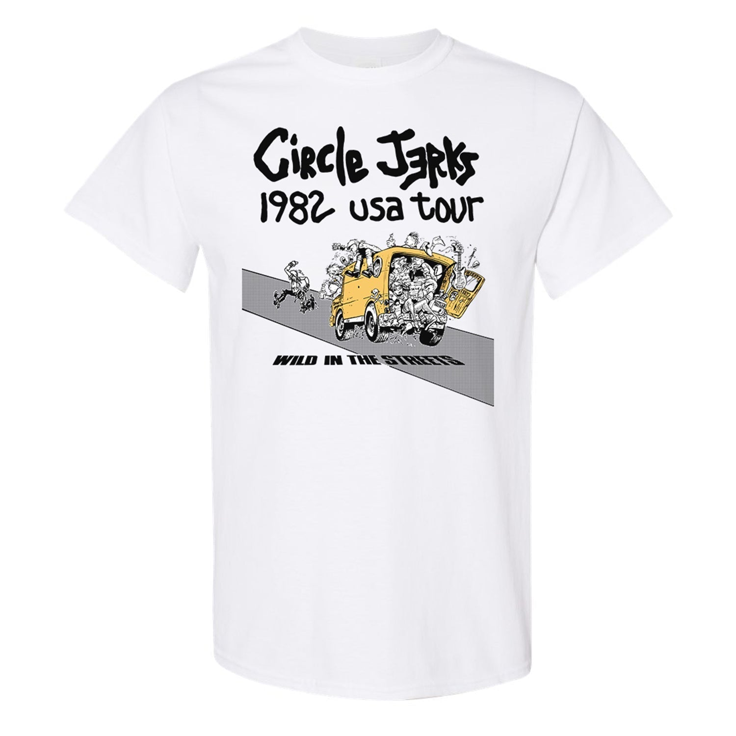 Wild In The Streets Tee (White) Hoodie, Sweatshirt | CoreVibeTees.com