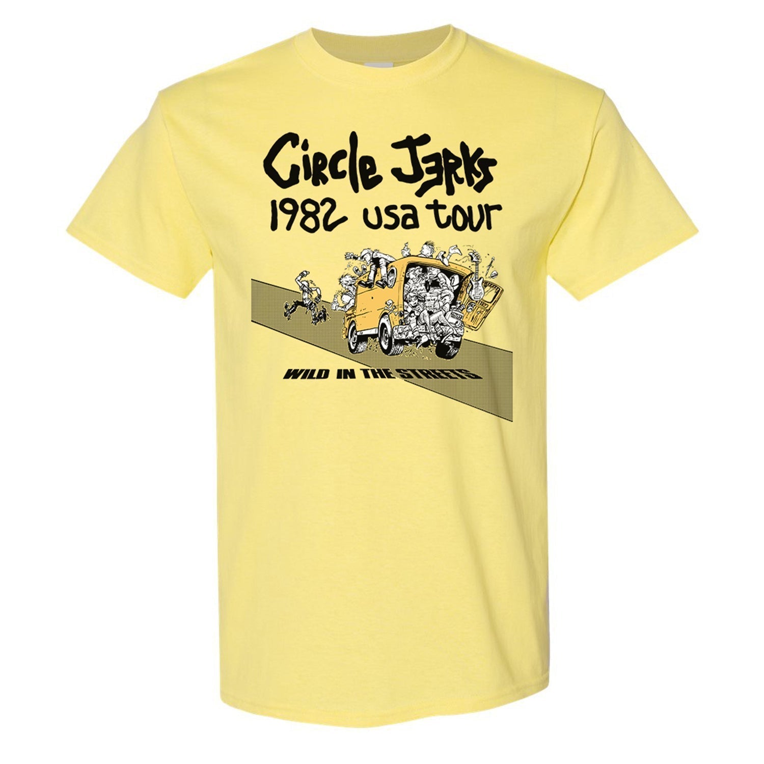 Wild In The Streets Tee (Yellow) Hoodie, Sweatshirt | CoreVibeTees.com