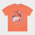 Retro Clemson Tigers Logo Vintage Heavyweight Tee Style001 Hoodie, Sweatshirt | CoreVibeTees.com