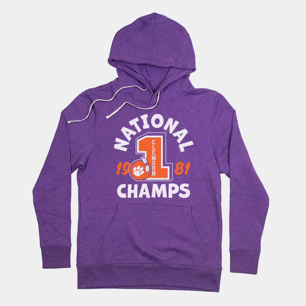 1981 Clemson Football National Champs Hoodie Style001 T-Shirts, Sweatshirt | CoreVibeTees.com
