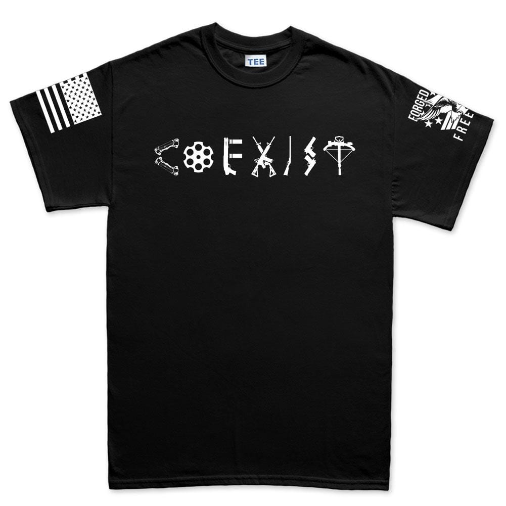 Men's COEXIST T-shirt Style001 Hoodie, Sweatshirt | CoreVibeTees.com (Image 1)
