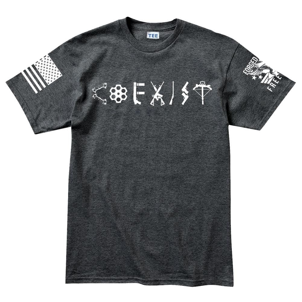 Men's COEXIST T-shirt Style001 Hoodie, Sweatshirt | CoreVibeTees.com (Image 2)