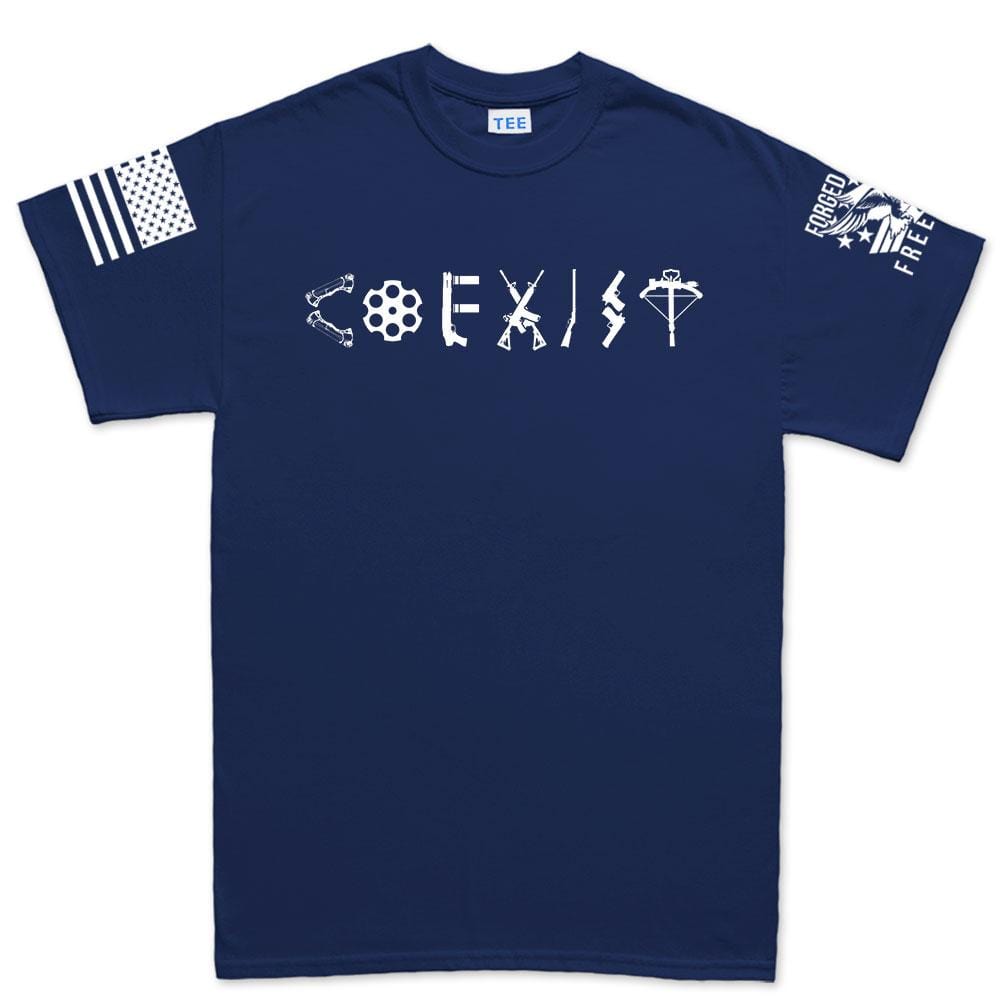 Men's COEXIST T-shirt Style001 Hoodie, Sweatshirt | CoreVibeTees.com (Image 5)