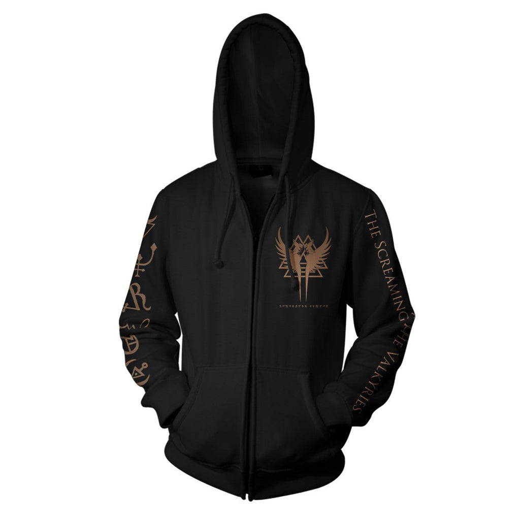 Cradle Of Filth - The Screaming Of The Valkyries zip-up hoodie T-Shirts, Sweatshirt | CoreVibeTees.com (Image 2)