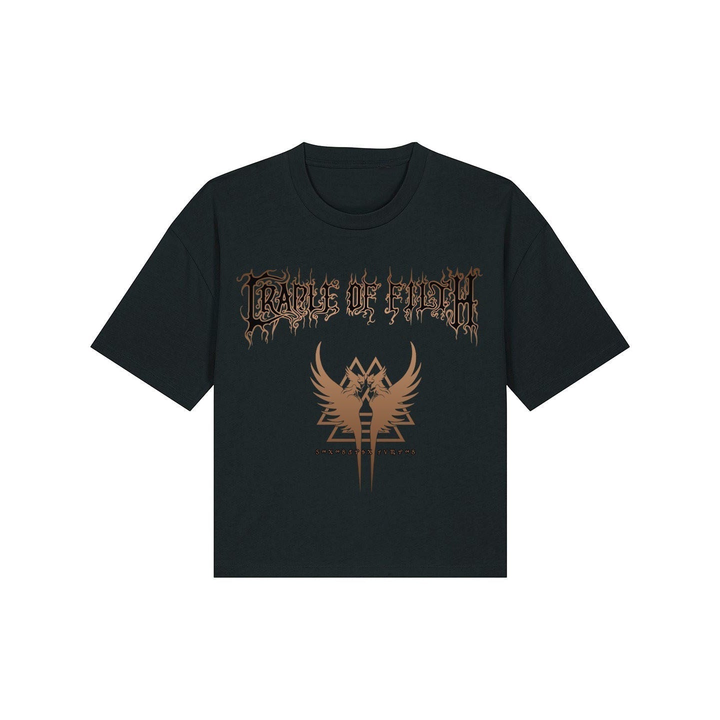Cradle Of Filth - Valkyrie Sigil ladies crop tee Hoodie, Sweatshirt | CoreVibeTees.com (Image 2)