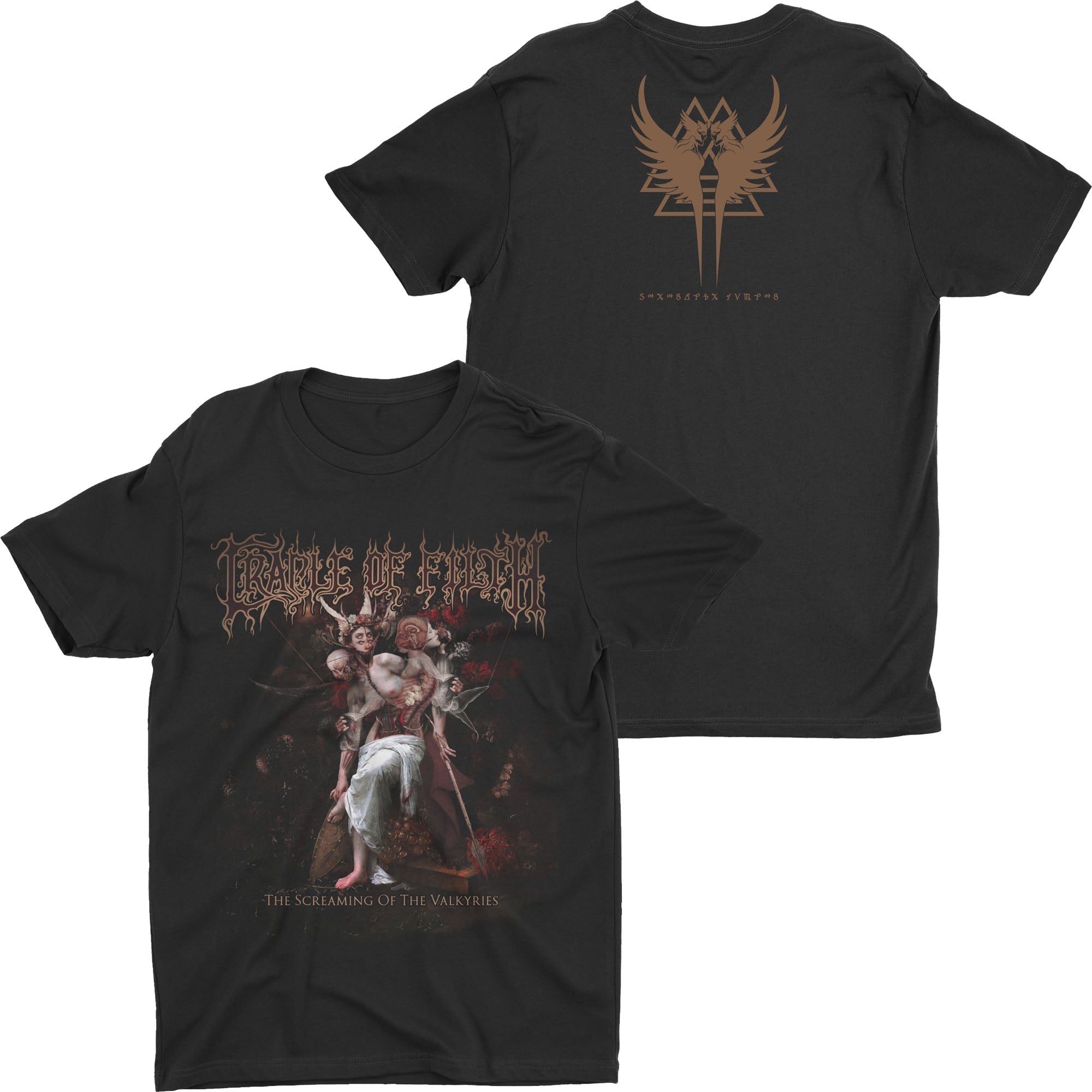 Cradle Of Filth - The Screaming Of The Valkyries t-shirt Hoodie, Sweatshirt | CoreVibeTees.com (Image 1)