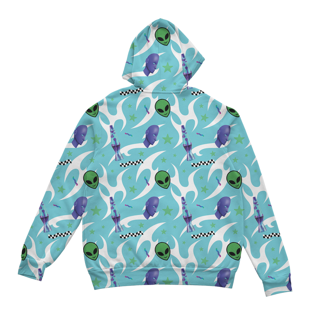 Cosmic Glow Zip Up Hoodie