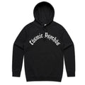 Metal Logo Hoodie (Black) T-Shirts, Sweatshirt | CoreVibeTees.com (Image 1)