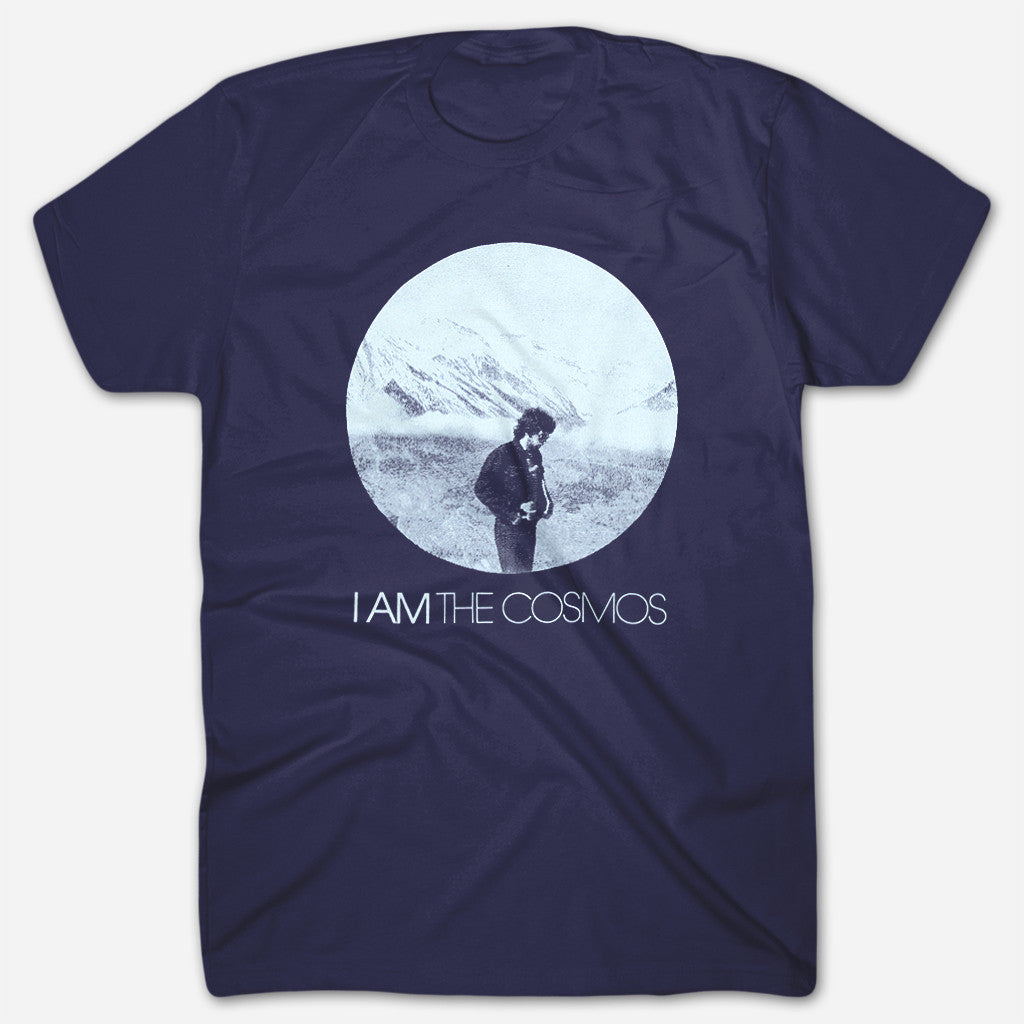 Chris Bell - I Am The Cosmos Navy T-Shirt Hoodie, Sweatshirt | CoreVibeTees.com (Image 1)