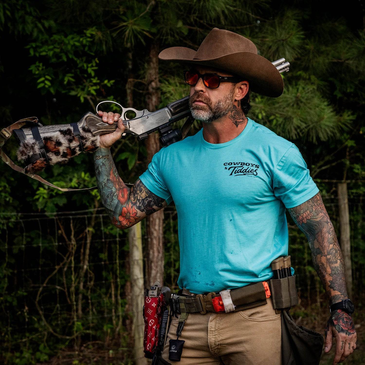 Life Ain't Always Cowboy's and Titties Men's T-Shirt Hoodie, Sweatshirt | CoreVibeTees.com (Image 4)