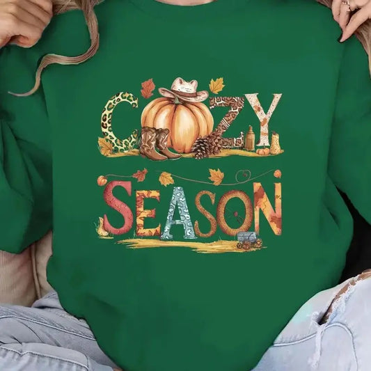 COZY SEASON autumn Women's sweatshirt unisex